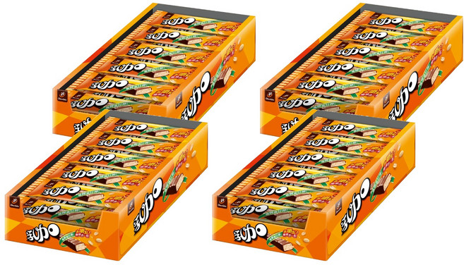 77 乳加 巧克力 24個, 897.6g, 4盒