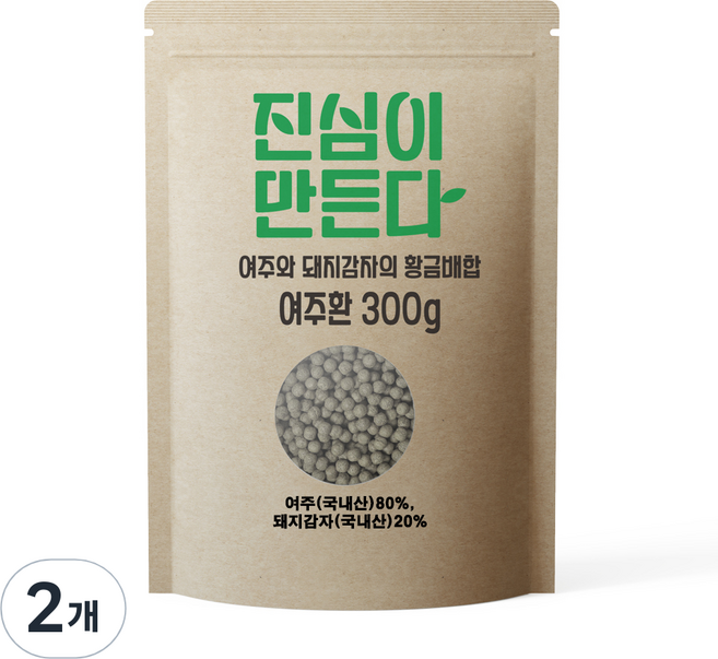진심이만든다 국내산 여주환, 300g, 2개