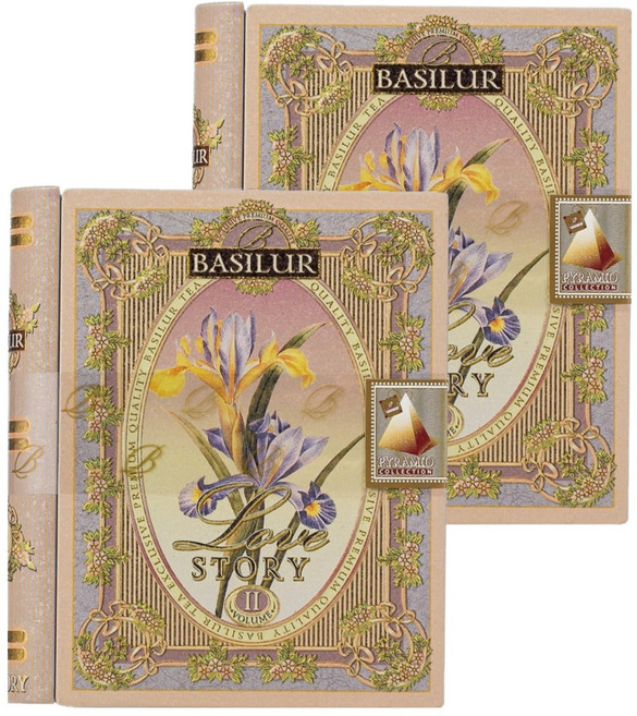 베질루르 틴 미니북 러브스토리 2 홍차, 2g, 2개, 5개입