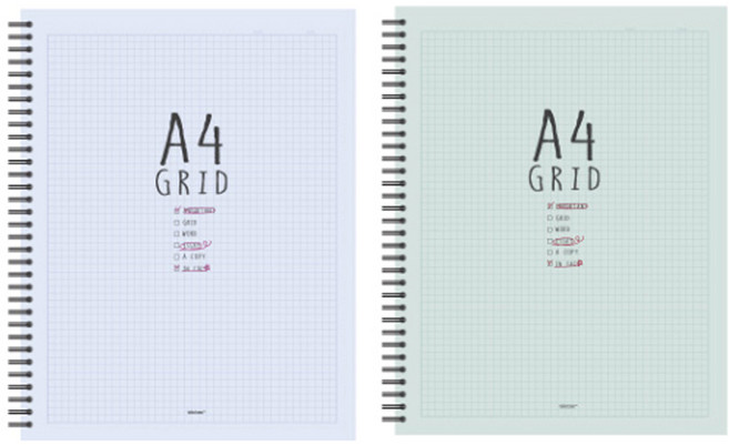 톡톡팬시 3500A4 그리드노트, 랜덤 발송, 2개