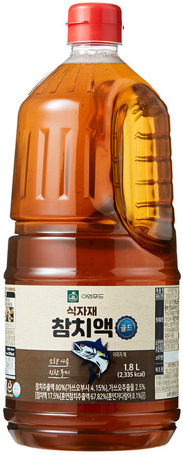 EN FOOD 食材 鮪魚露 Gold, 1個, 1.8L