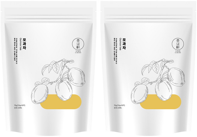 다정헌 모과차, 1.5g, 50개입, 2개