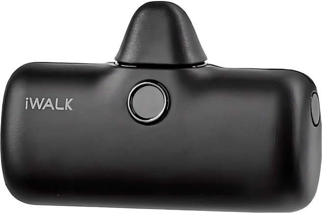 iWALK 口袋寶Pro閃充行動電源 Type-C 4800mAh LCD數位顯示, DBL5000PC, 黑色