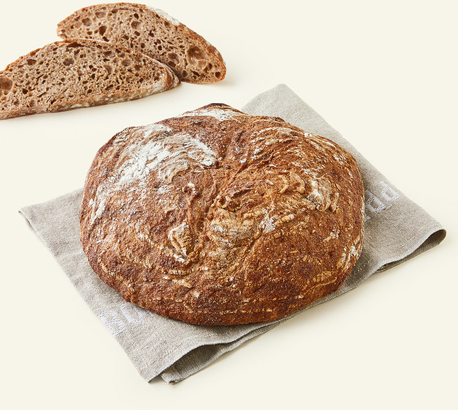 브로드카세 72시간 발효 저당 컨트리 통밀 깜빠뉴, 680g, 1개입, 1개