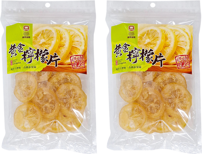順泰 黃金檸檬片, 150g, 2包