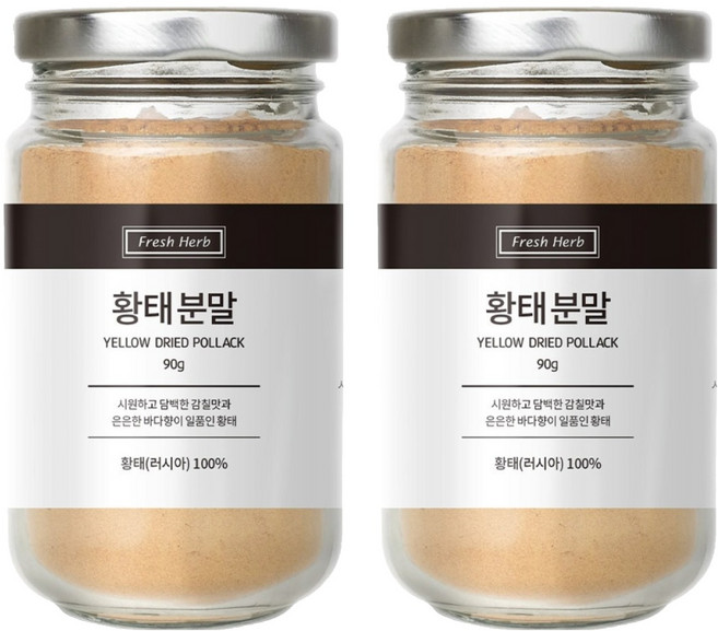 신선약초 황태분말, 90g, 2개