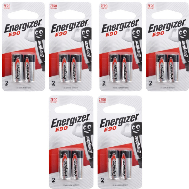 Energizer 勁量 5號 E90 鹼性電池, 2顆, 6組