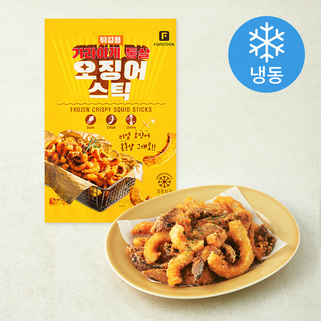 가라아게 통살 오징어 스틱 튀김용 (냉동), 1kg, 1개