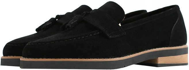 男款時尚流蘇麂皮樂福鞋 IW2484