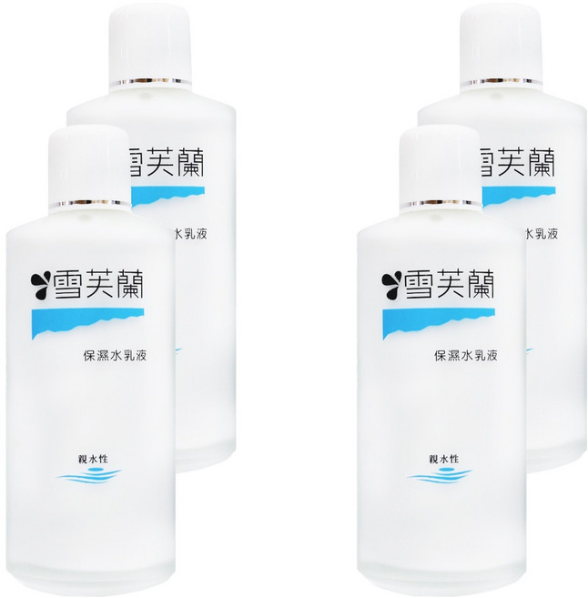 雪芙蘭 保濕乳液 親水性, 150ml, 4瓶