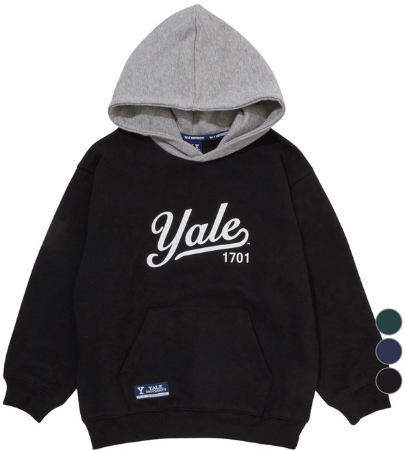 예일키즈 아동용 예일 레터링 배색 후디 YJCCHDF13413