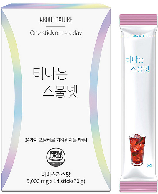 어바웃네이처 티나는 스물넷, 70g, 1개