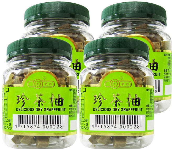 惠香 珍茶柚, 130g, 4罐