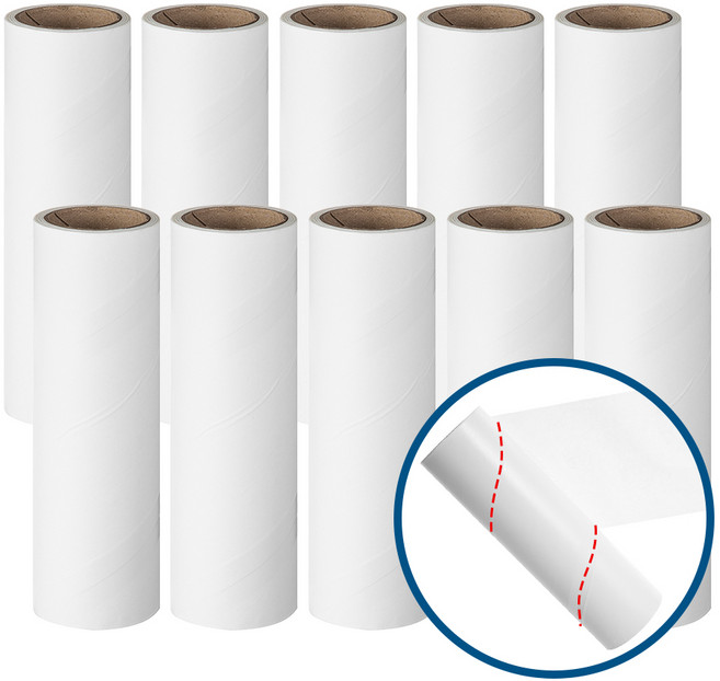 코멧 사선컷팅 테이프 클리너 리필 16cm x 12m, 10개