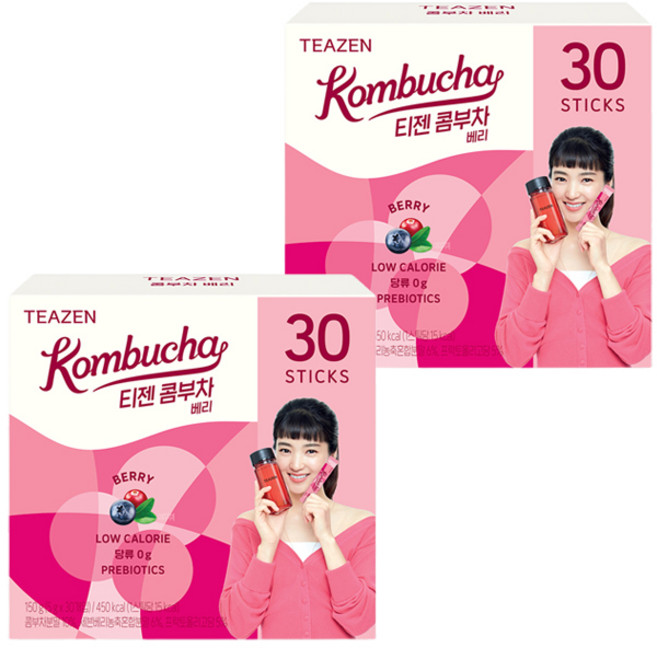 티젠 콤부차 베리, 5g, 30개입, 2개