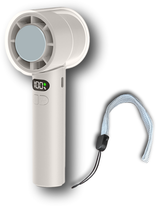 판다고 미니 급속 냉각 핸디형 휴대용에어컨, HZ-69, 화이트