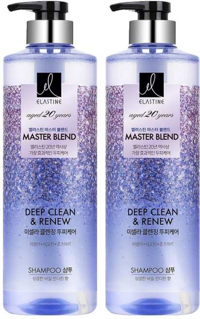 ELASTINE 伊絲婷 大師極致淨屑洗髮精, 770ml, 2瓶