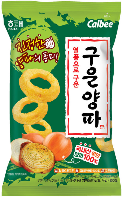 해태제과 구운양파, 60g, 1개