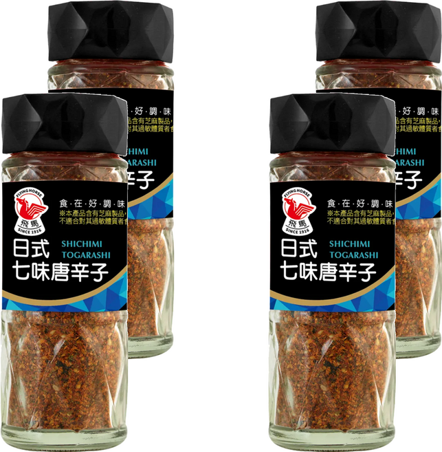 飛馬 日式七味唐辛子, 35g, 4瓶