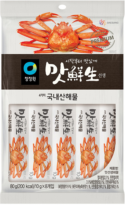맛선생 해물 스틱, 80g, 1개