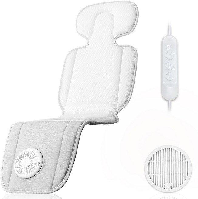 일리안 아이스쿨러 유모차 통풍 시트, 그레이, 1개