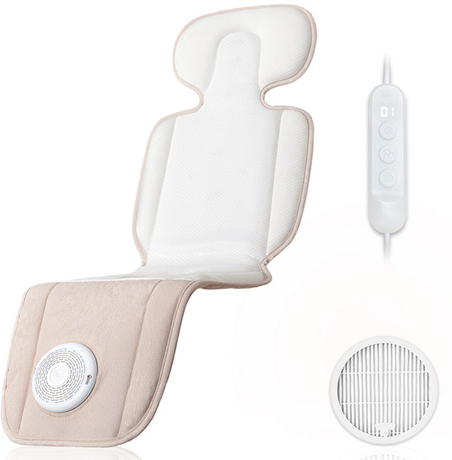 일리안 아이스쿨러 통풍 유모차 쿨시트, 베이지, 1개