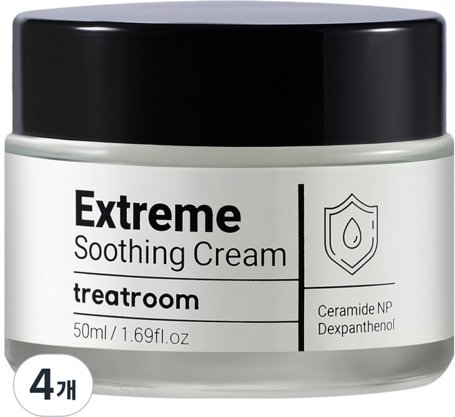 treatroom 極致鎮靜乳霜, 4個, 50ml