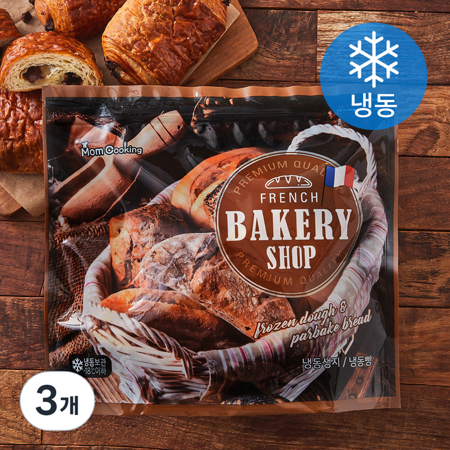 뺑오쇼콜라 팻블렌드 (냉동), 80g, 3개입, 3개