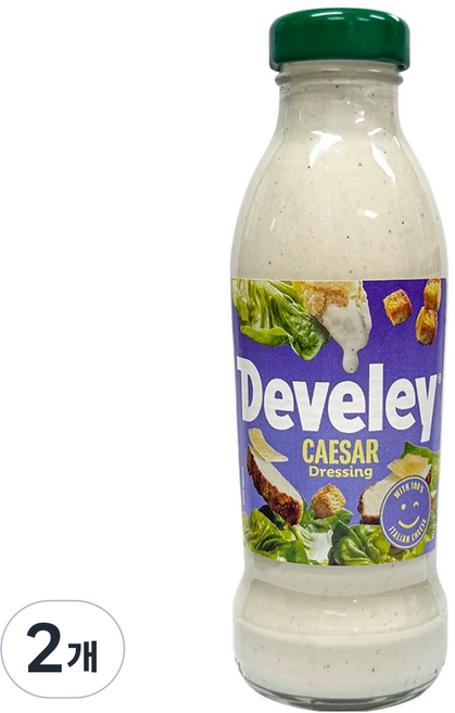 디벨리 시저 드레싱, 230ml, 2개