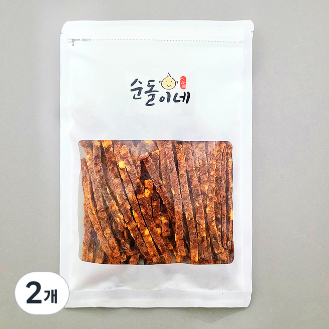 순돌이네 치즈 콕콕 오징어포, 300g, 2개