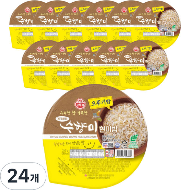 OTOKI 不倒翁 Suhangmi即食糙米飯, 24入, 210g