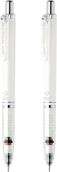 ZEBRA 斑馬牌 DelGuard 不易斷芯自動鉛筆 0.5mm, 2支