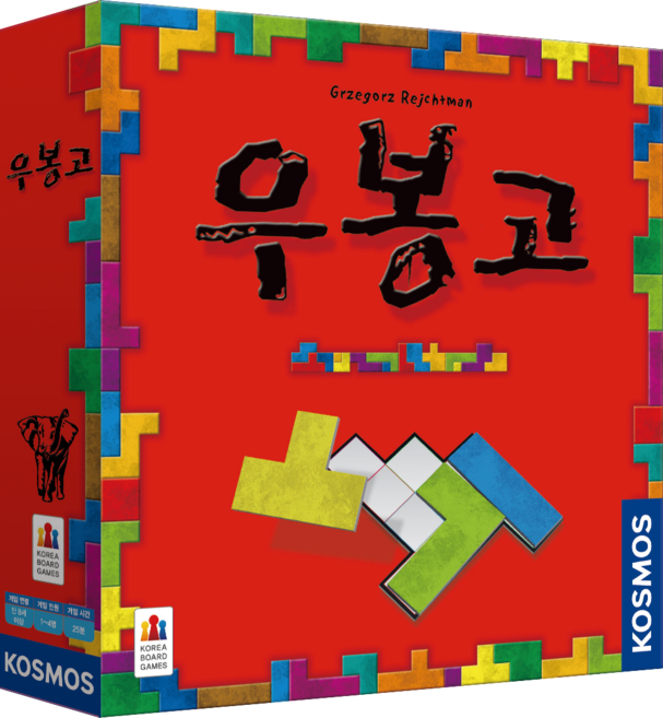 코리아보드게임즈 우봉고 보드게임, 혼합색상, 1개