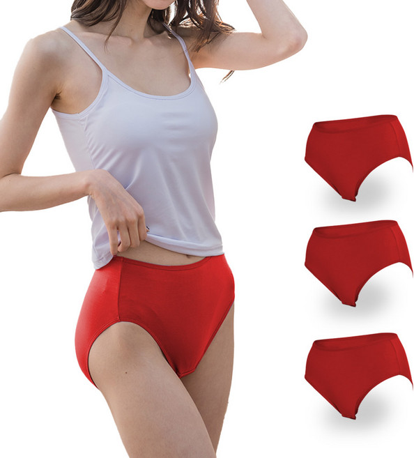 에이원 여성용 통기성 모달 데일리 팬티 221700 4p