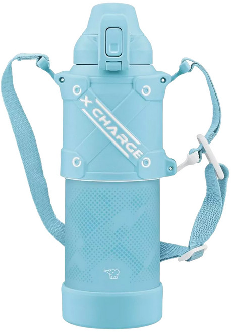 ZOJIRUSHI 象印 運動防碰撞保溫瓶, 天空藍, 1L, 1個