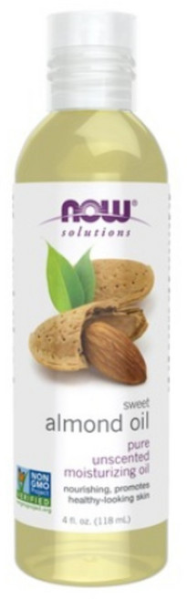 NOW Foods 純甜杏仁保濕油, 118ml, 1瓶