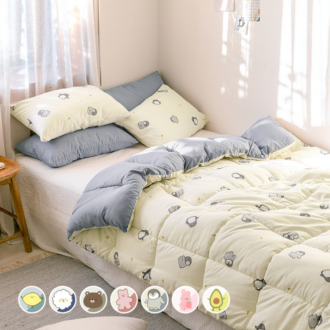 The Zari 兩用薄被薄墊枕頭套組