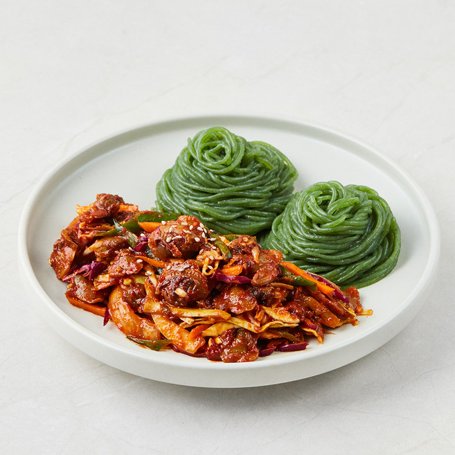 해물래 꼬막초무침 곤약비빔면, 370g, 1개