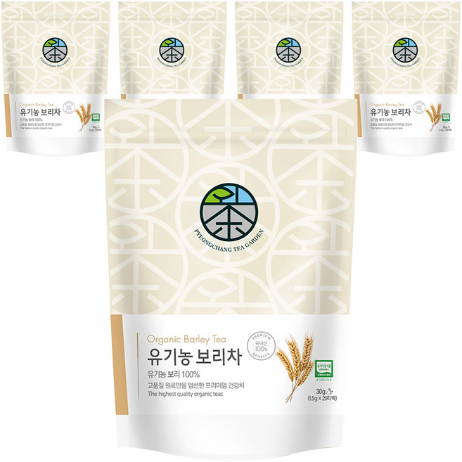 평창다원 유기농 보리차, 1.5g, 20개입, 5개