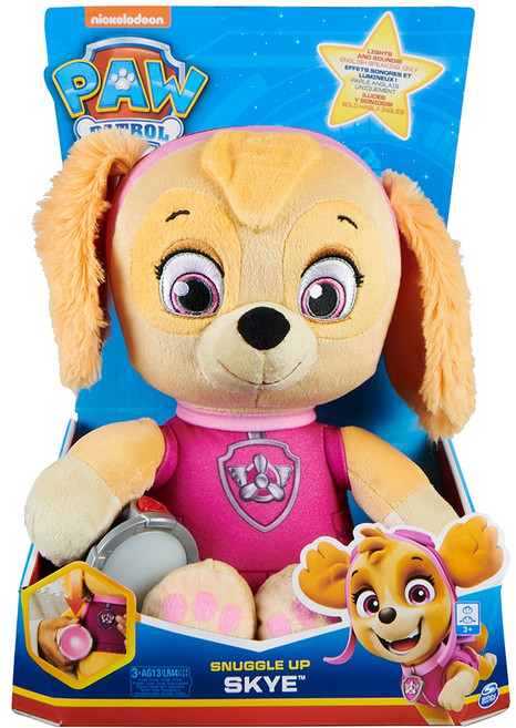 SPIN MASTER 汪汪隊立大功愛睏絨毛娃娃系列 3歲以上, 30cm, 天天, 1盒