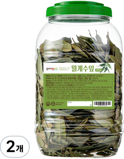 곰곰 월계수잎, 230g, 2개