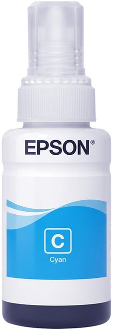 EPSON 台灣公司貨 藍色墨水 適用L100/200機型 C13T664200 70ml, 藍色, 1瓶