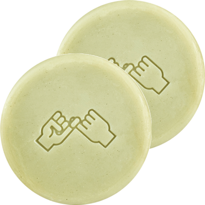 donggubat 洗髮皂 中乾性膚質專用, 120g, 2個