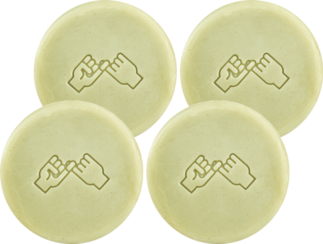 donggubat 洗髮皂 中乾性頭皮專用, 120g, 4個