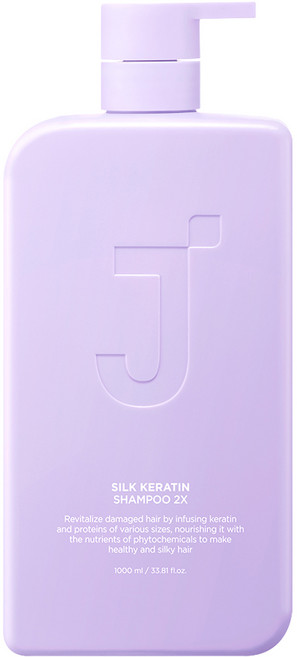 제이숲 실크 케라틴 샴푸 2X, 1L, 1개