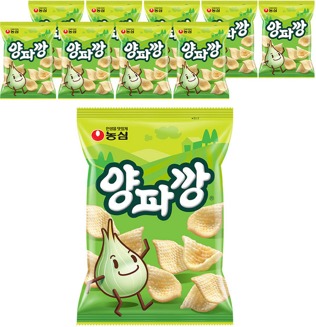 양파깡 과자, 83g, 10개