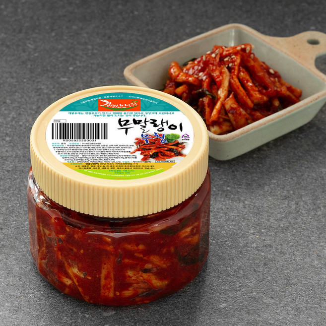 강경신안상회 무말랭이 무침, 500g, 1개
