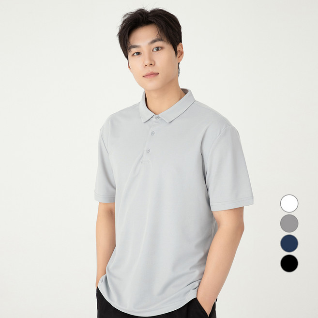 캐럿 남성용 기능성 피케 폴로 셔츠