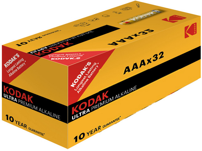 코닥 ULTRA PREMIUM 알카라인 AAA 건전지, 32개입, 1개