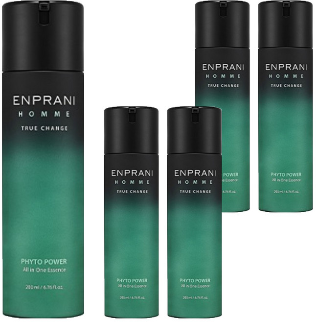ENPRANI 男士植物能量全效精華液, 200ml, 5個